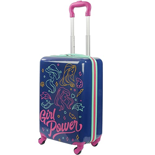 FUL Disney Princess Girl Power Kids Rolling Luggage