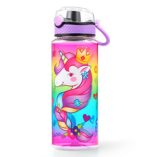 Cute Unicorn Water Bottle for School Kids Girls