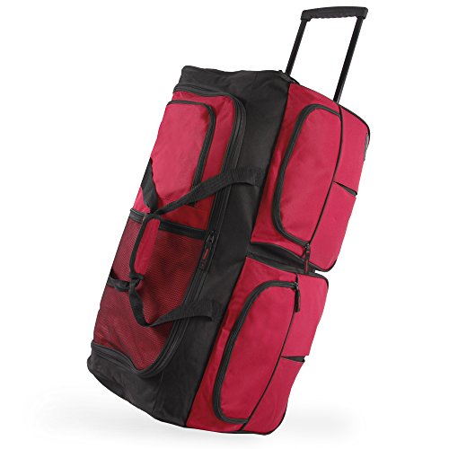 Large Rolling Duffel Bag