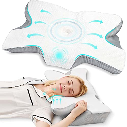 Pulatree Cervical Pillow for Neck Pain Relief