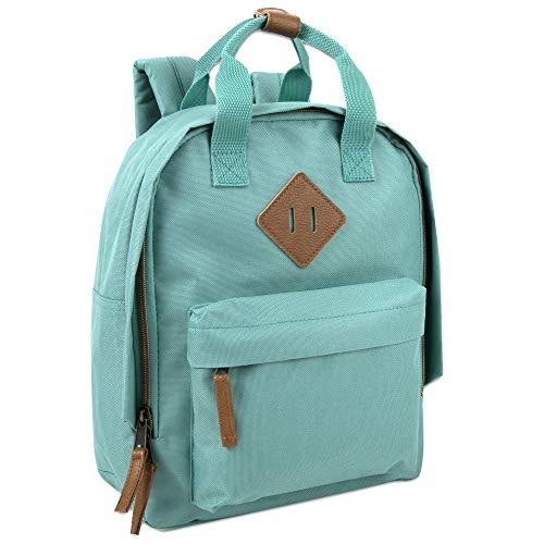 Canvas Mini Backpack in Green