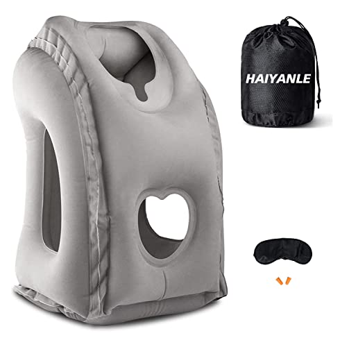 HAIYANLE Inflatable Travel Pillow