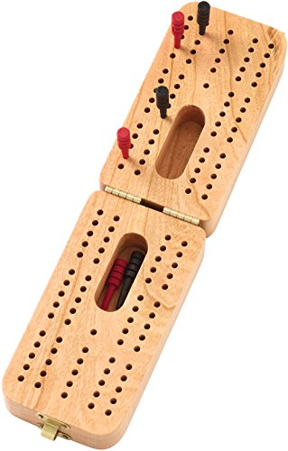 Compact and Durable Folding Cribbage Board - Made in USA