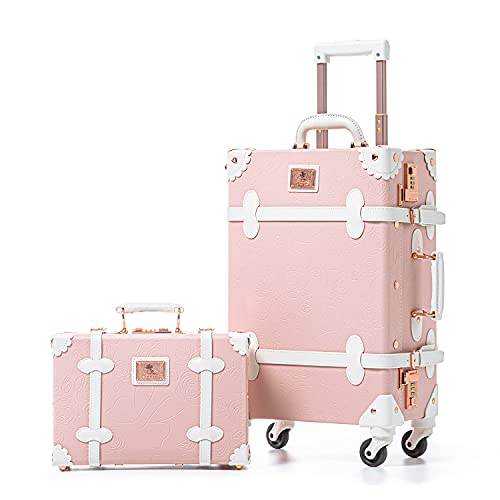 Vintage Luggage Set with Practical Features - Unitravel 2 Piece