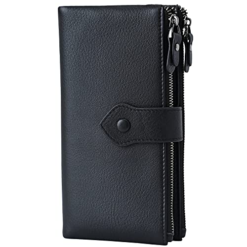 Bveyzi Women Soft Leather Wallets