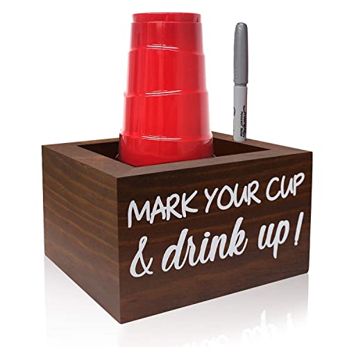 Brown Solo Cup Holder Drink Caddy