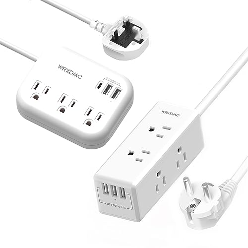 WRXDMC European Travel Plug Adapter