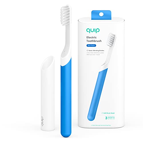 Quip Adult Electric Toothbrush - Blue