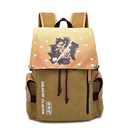 Lukvuzo Anime Backpack - Canvas Daypack for Anime Fans