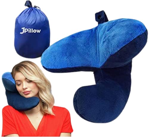 J-Pillow Travel Pillow - Comfortable Chin Supporting Pillow