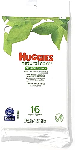 Huggies Natural Care Unscented Baby Travel Wipes