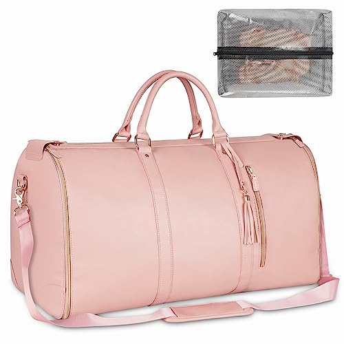 Large PU Leather Duffle Bag for Women