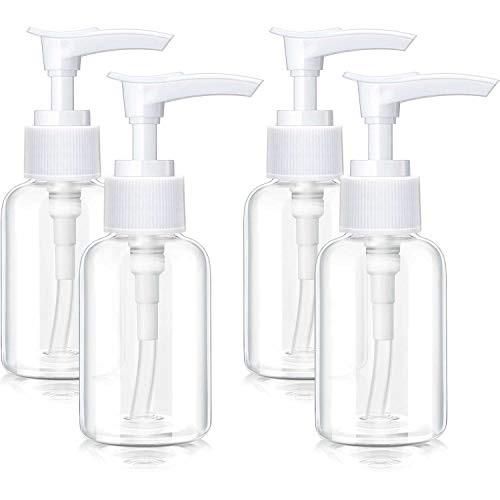 Transparent Travel Bottles Pump Bottle