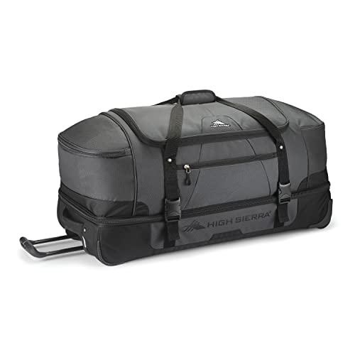 High Sierra Wheeled Rolling Polyester Duffel Travel Bag