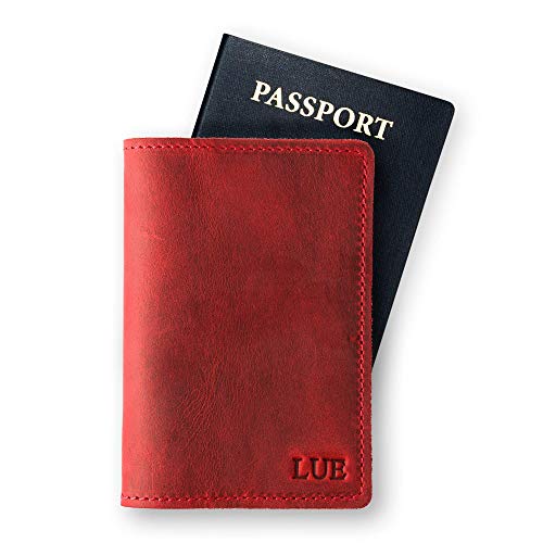 Personalized Leather Passport Cover Personalized Leather Passport Cover