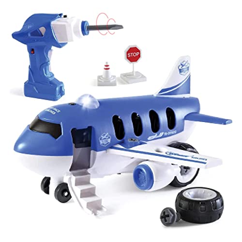 Electric Drill Airplane Take Apart Toy