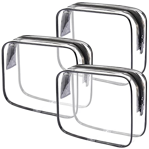 Clear Toiletry Bag TSA Approved Travel Pouch