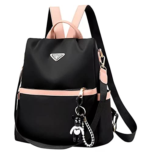 go-done Small Nylon Women Backpack Purse