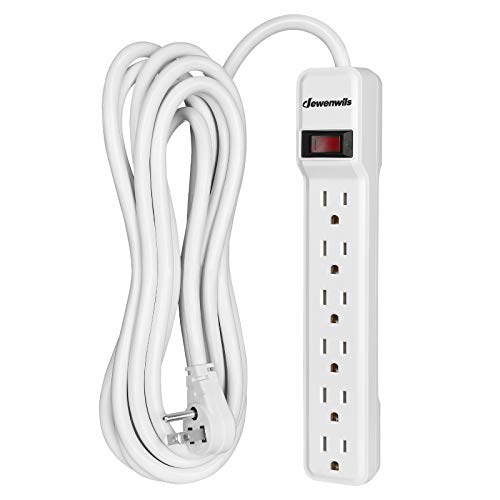 DEWENWILS 6-Outlet Power Strip Surge Protector