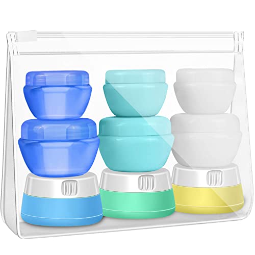 selizo Travel Bottles Containers – Leakproof Toiletry Set