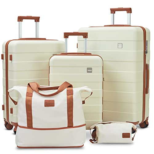 imiomo 3 Piece Luggage Sets with Spinner Wheels