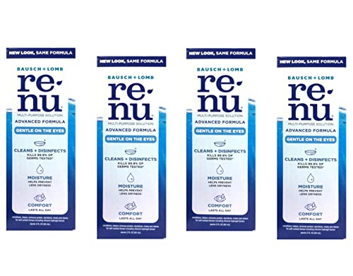 Renu Fresh Multi-Purpose Lens Solution (Pack of 4)