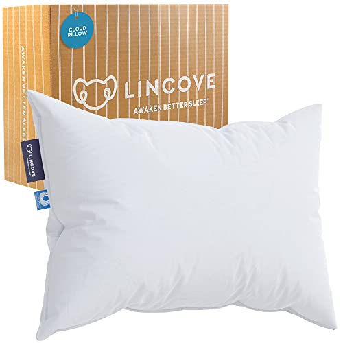 Lincove Cloud White Down Luxury Sleeping Pillow