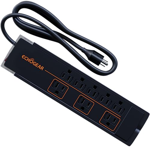 Slim Design Surge Protector Power Strip - Protect Your Electronics!