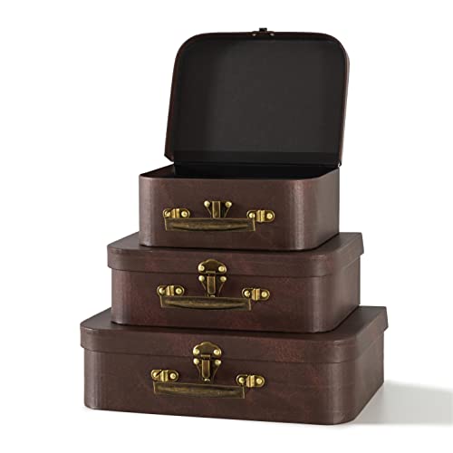 Vintage Paperboard Suitcases Set