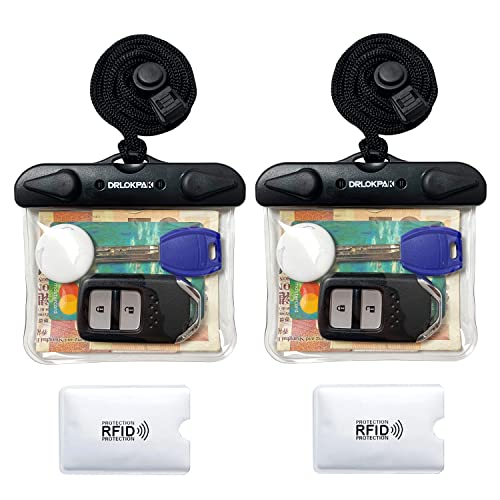 DRLOKPAK Waterproof Wallet 2Pack