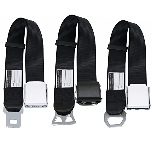 Airplane Seat Belt Extender, Adjustable Length for All Airlines