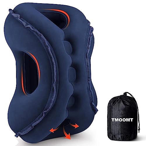 Inflatable Travel Pillow - Comfortable Neck Support for Sleeping on Airplanes/Cars