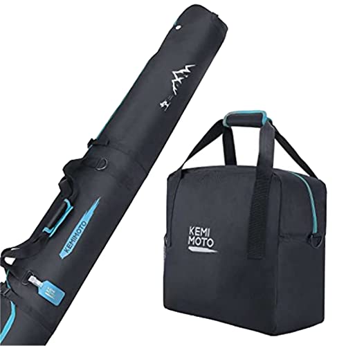 KEMIMOTO Ski Bag and Boot Bag Combo