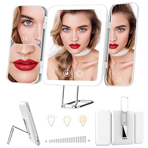 TOUCHFEEL Travel Makeup Mirror