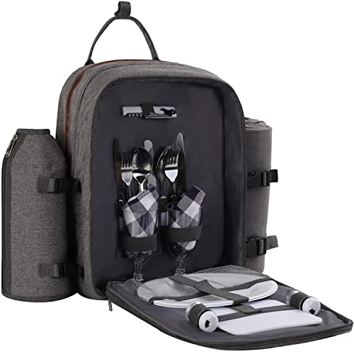 ALLCAMP Picnic Backpack for 2 Person