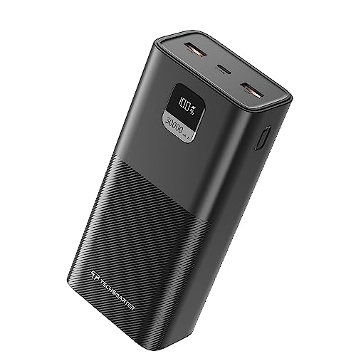 TECHSMARTER 30000mAh Power Bank with Fast Charging