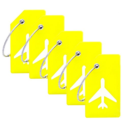 Silicone Luggage Tag with Name ID Card