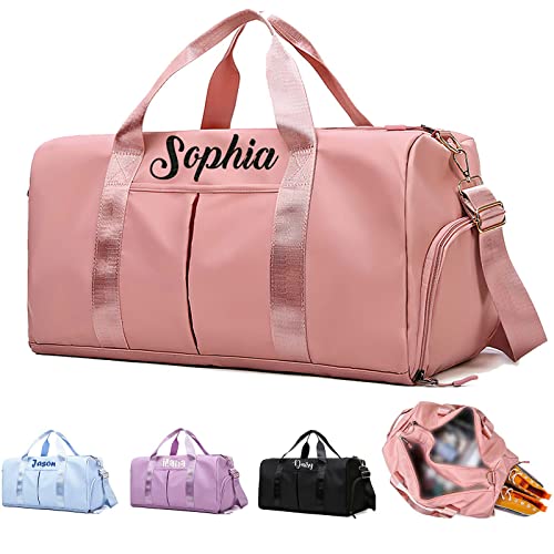 Customized Duffel Bag with Shoe Compartment for Travel