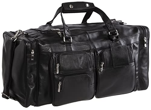 41jccP3QuL. SL500  - 11 Amazing Black Leather Duffel Bag for 2024