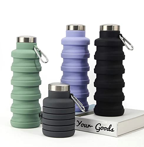 Foldable Water Bottles for On-The-Go