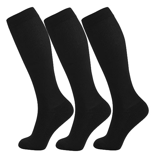 +MD Bamboo Compression Socks 8-15mmHg for Travel - Moisture-Wicking Support Stockings for Comfortable Journeys