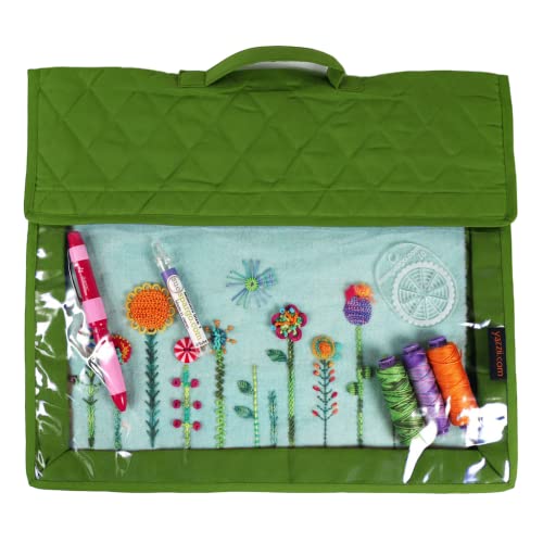 Yazzii Crafts Project Folder - Green