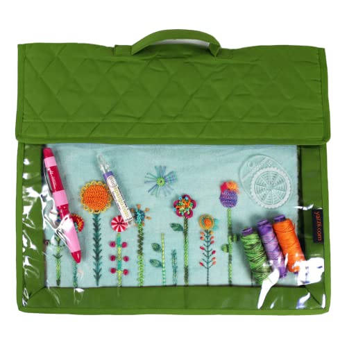 Yazzii Crafts Project Folder - Green