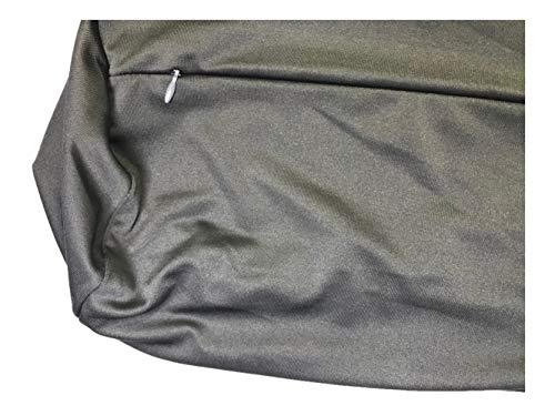 Bookishbunny Micro Bead Bolster Tube Zipper Cover Pillow