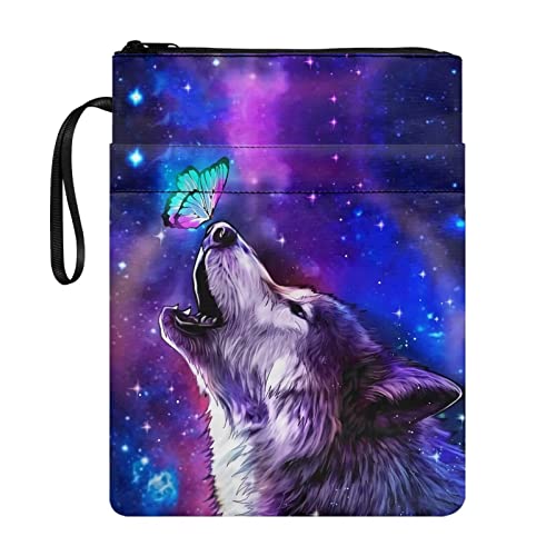 Wolf Book Sleeve for Book Lovers