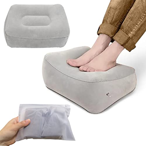 Inflatable Travel Foot Rest Pillow