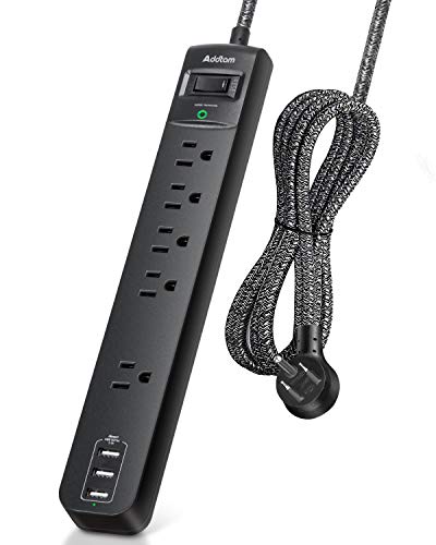 10 Ft Power Strip Surge Protector