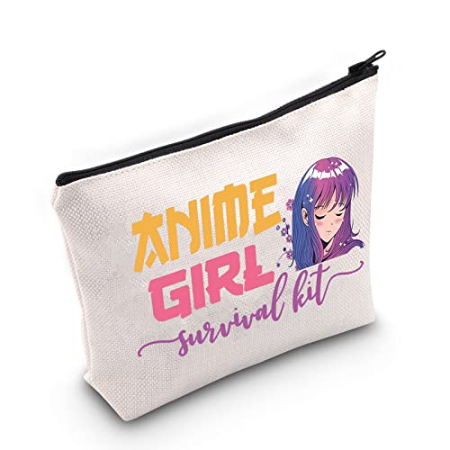 Anime Girl Cosmetic Makeup Bag for Anime Lovers