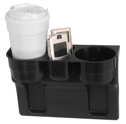 Custom Accessories Black Cup and Phone Holder