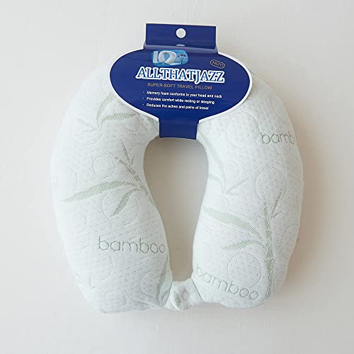 Premium Super-Soft Bamboo Neck/Travel Pillow